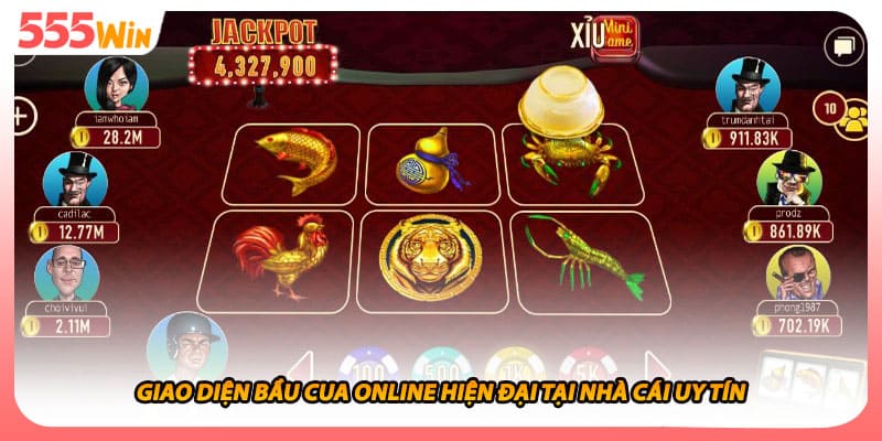 Bầu Cua Online Với Bí Quyết Chiến Thắng Cực Đỉnh 2026 1 Giao diện bầu cua online hiện đại tại nhà cái uy tín