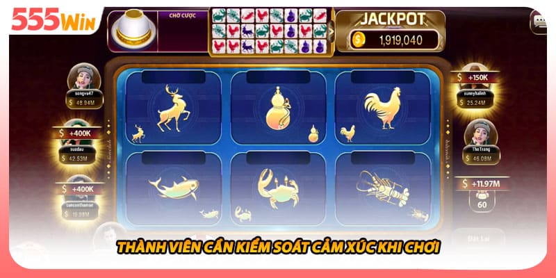 Bầu Cua Online Với Bí Quyết Chiến Thắng Cực Đỉnh 2026 3 Thành viên cần kiểm soát cảm xúc khi chơi